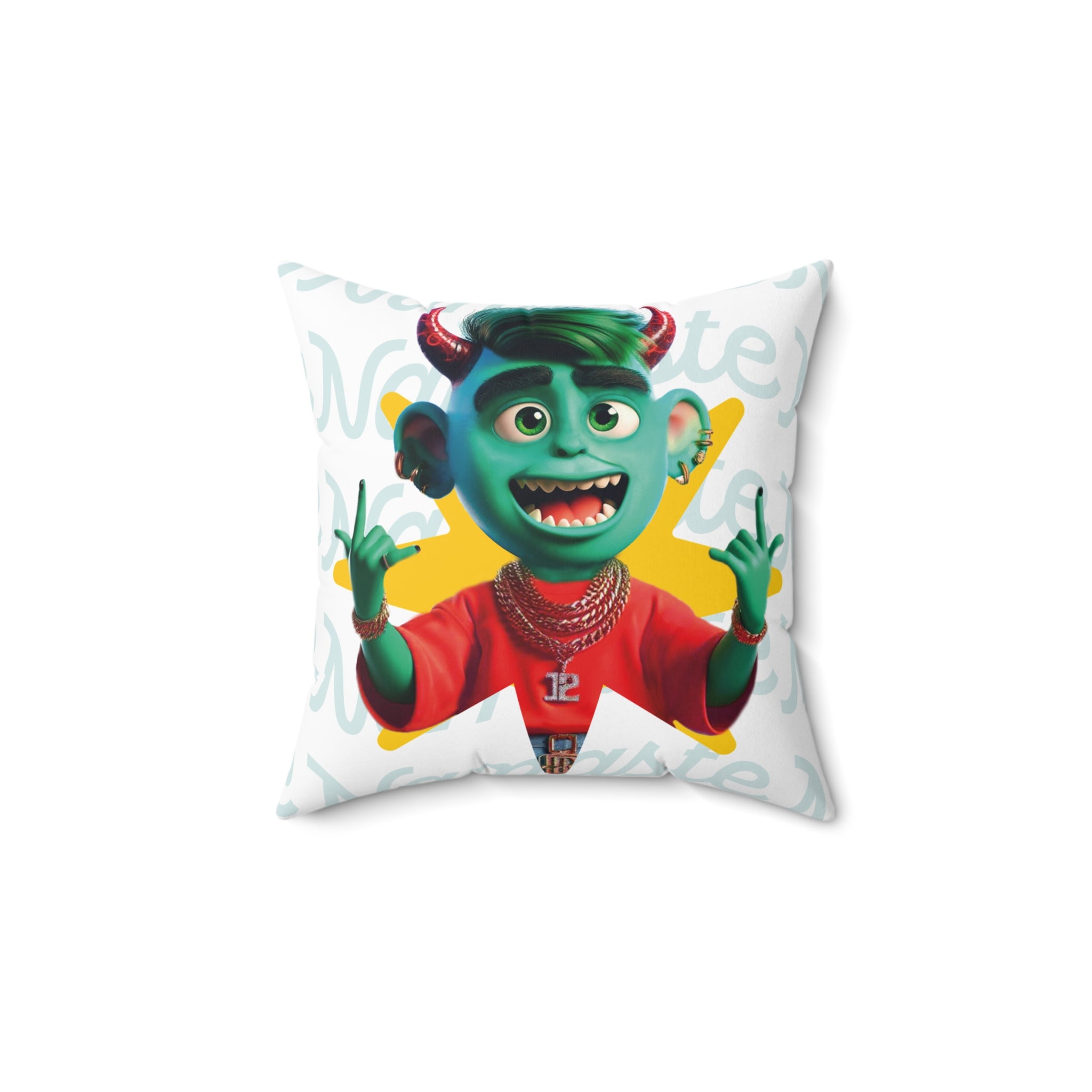 Image of Square Pillow – Double-Sided Print, Stylish Room Accent